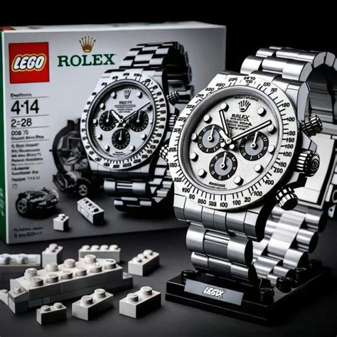 rolex uhr lego